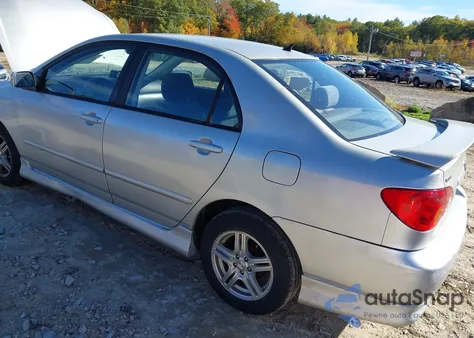 2003 Toyota Corolla S from USA, damaged, VIN 2T1BR32E63C107718